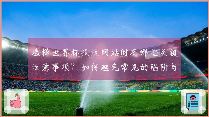 选择世界杯投注网站时有哪些关键注意事项？如何避免常见的陷阱与风险？